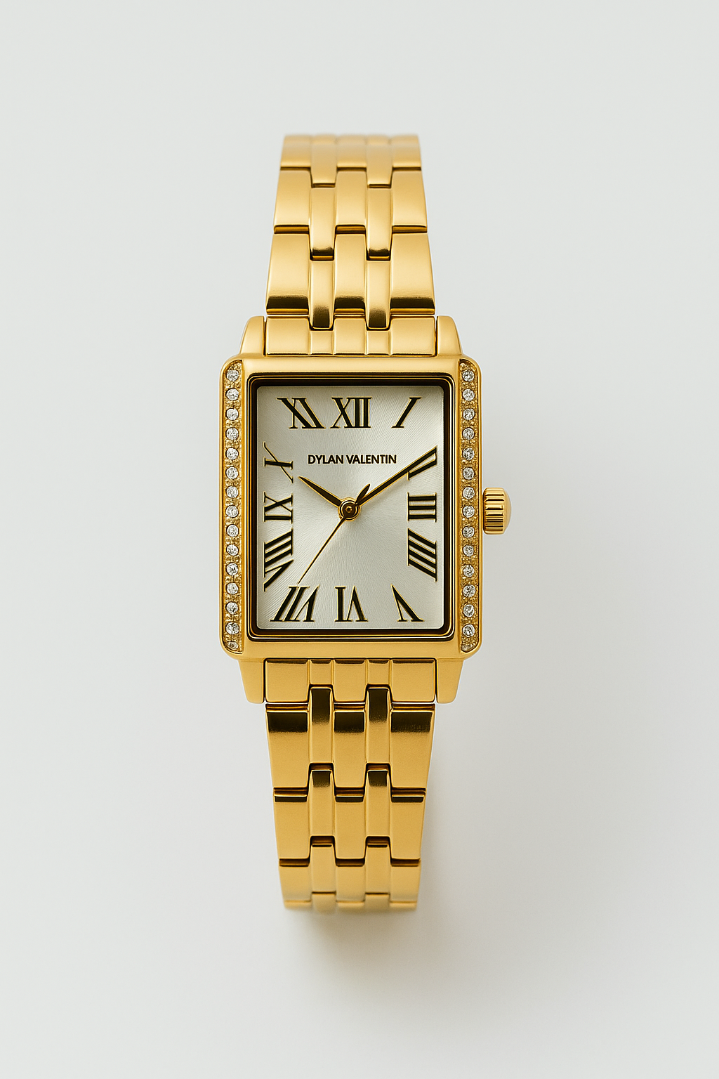 Montre Stella doré fond blanc