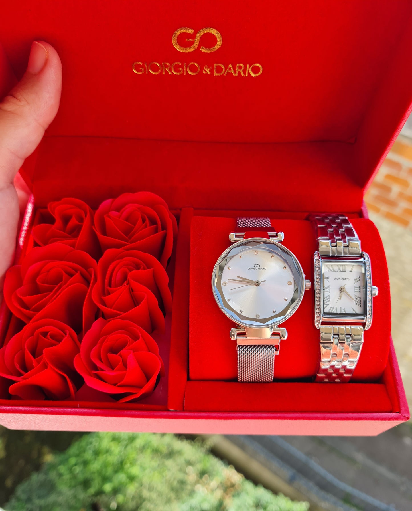 Montre Stella argenté fond blanc