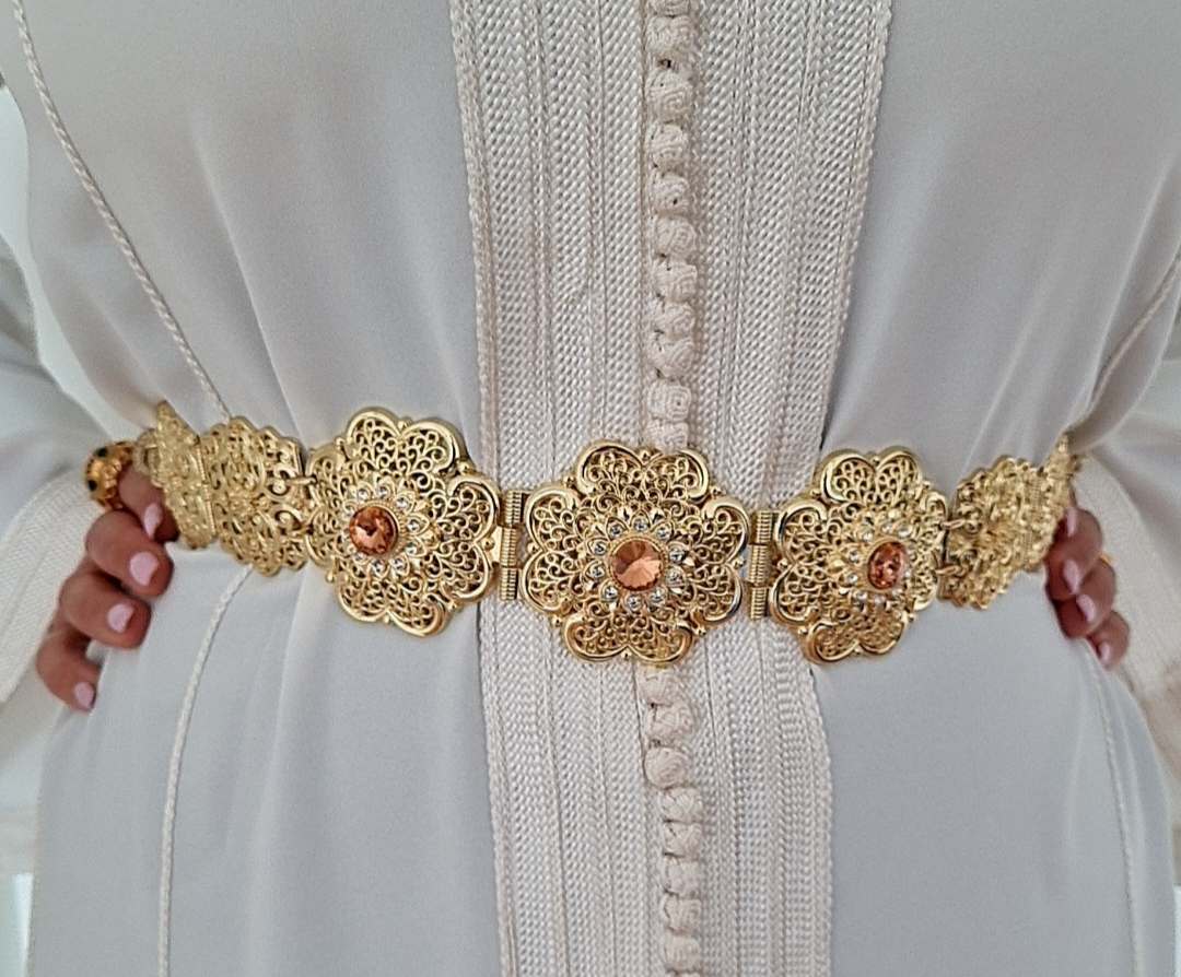 Caftan Simple Ceinture Pour Caftan 2018 Caftan Simple Sans