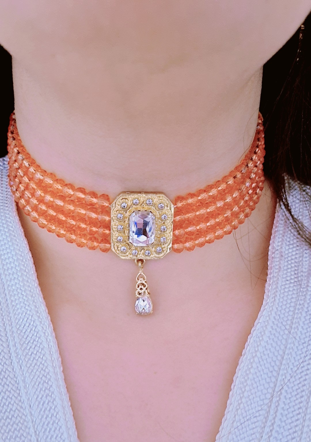 Collier Ras Du Cou En Coquillages Cauri - Le Temple Yogi