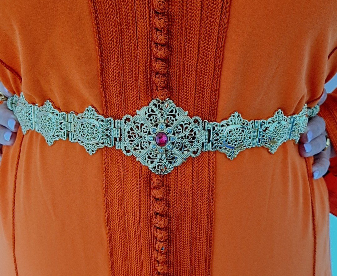 Mdama Ceinture Caftan fermeture Majdoul Royale